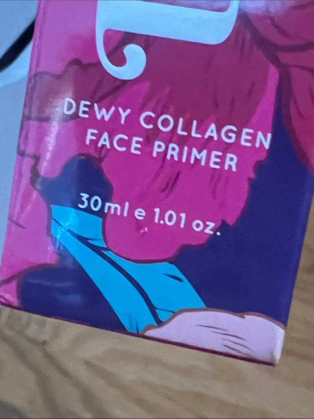 Dew Of The Gods Tahitian Breakfast Dewy Collagen Face Primer.